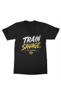 Train Savage mens t shirt