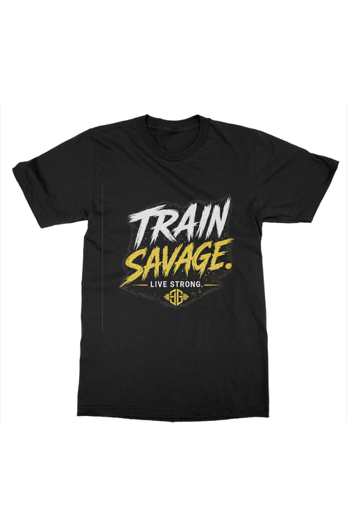 Train Savage mens t shirt